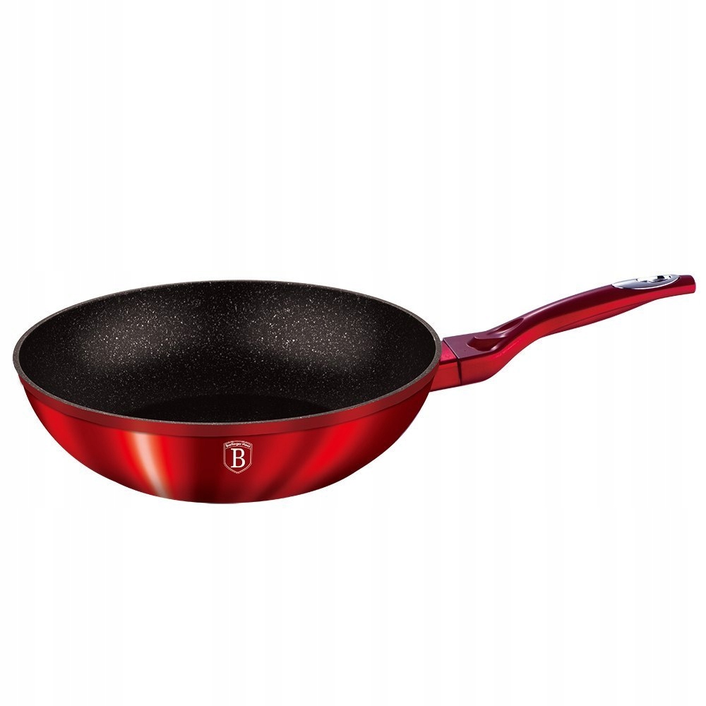 ŽULA WOK 28cm BERLINGER HAUS RED METALLIC LIN