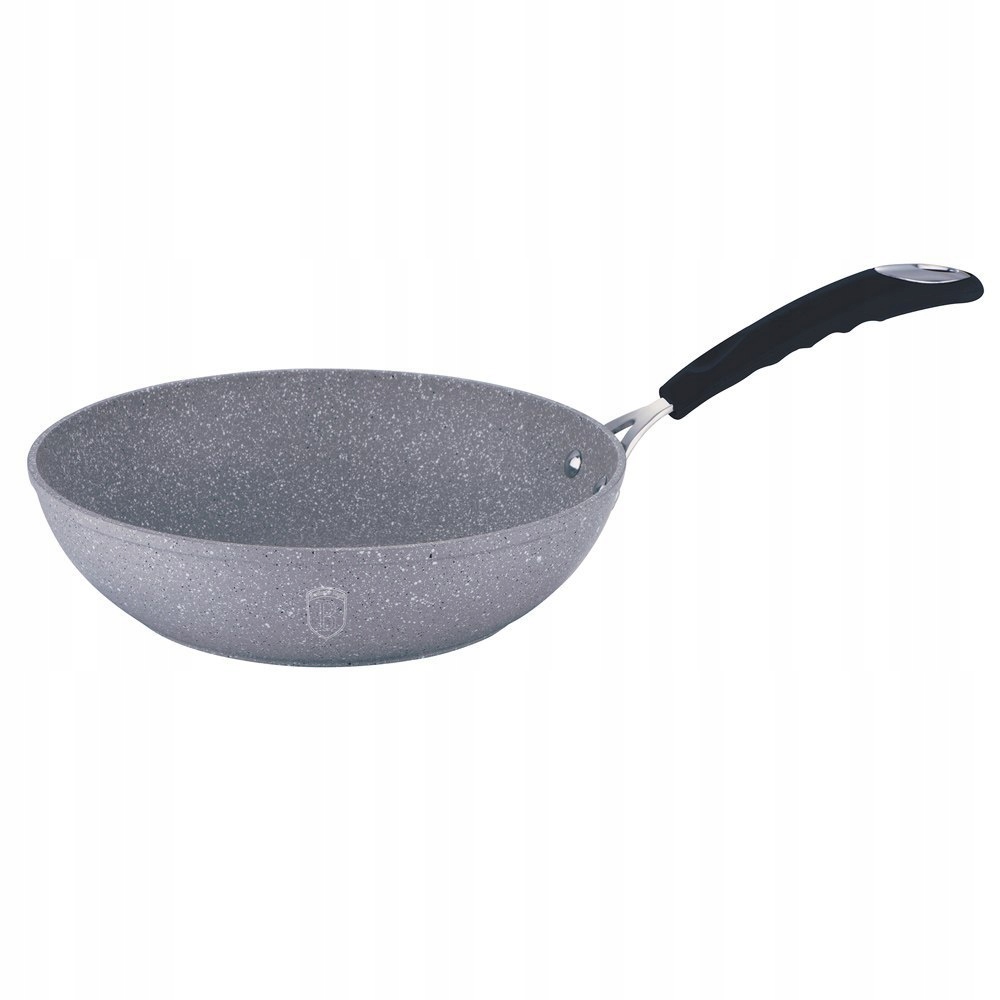 GRANITOVÝ WOK BERLINGER HAUS 28 cm BH-1159 KAMENIL