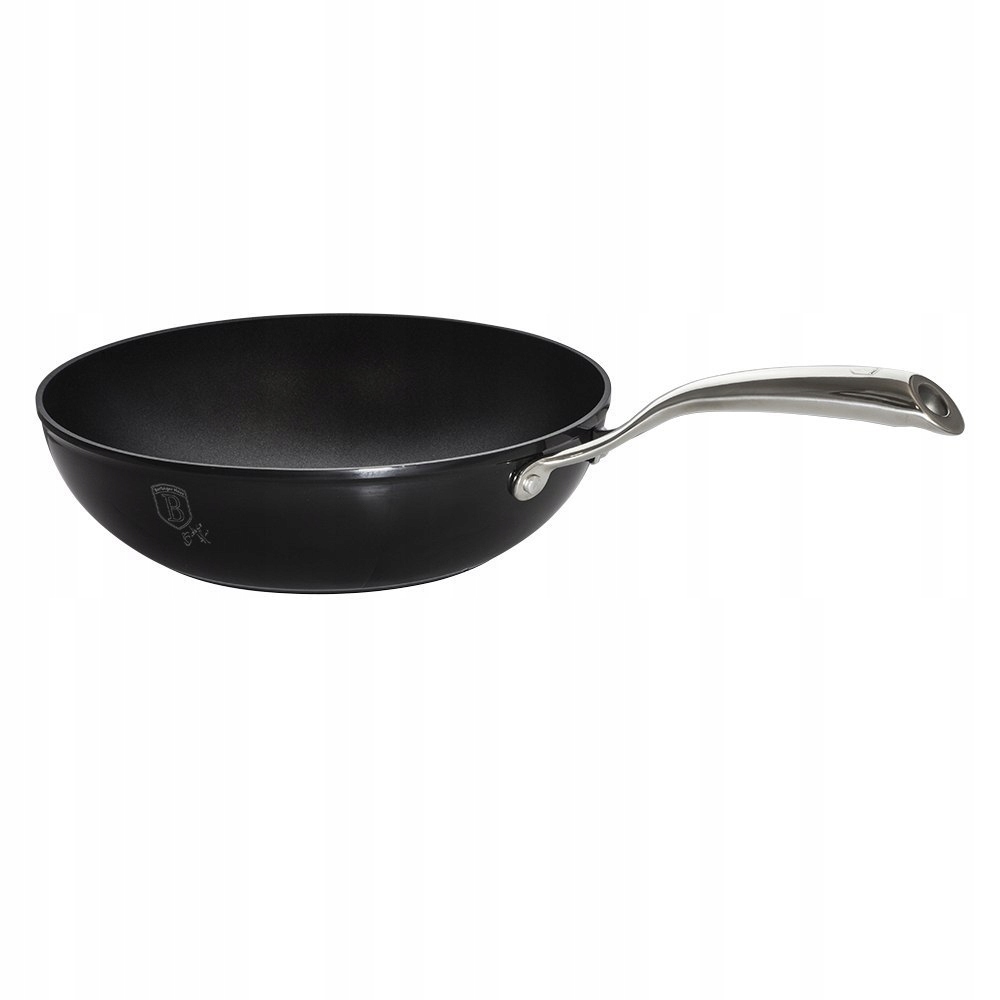 TITÁNOVÝ WOK BERLINGER HAUS 28 cm BH-1679 ČIERNY ROY