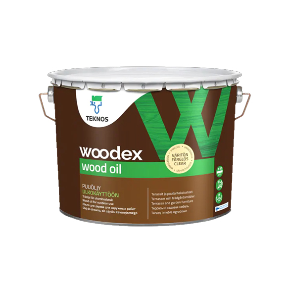 Woodex Wood OIL Terasový olej 2,7L Bezfarebný TEKNOS
