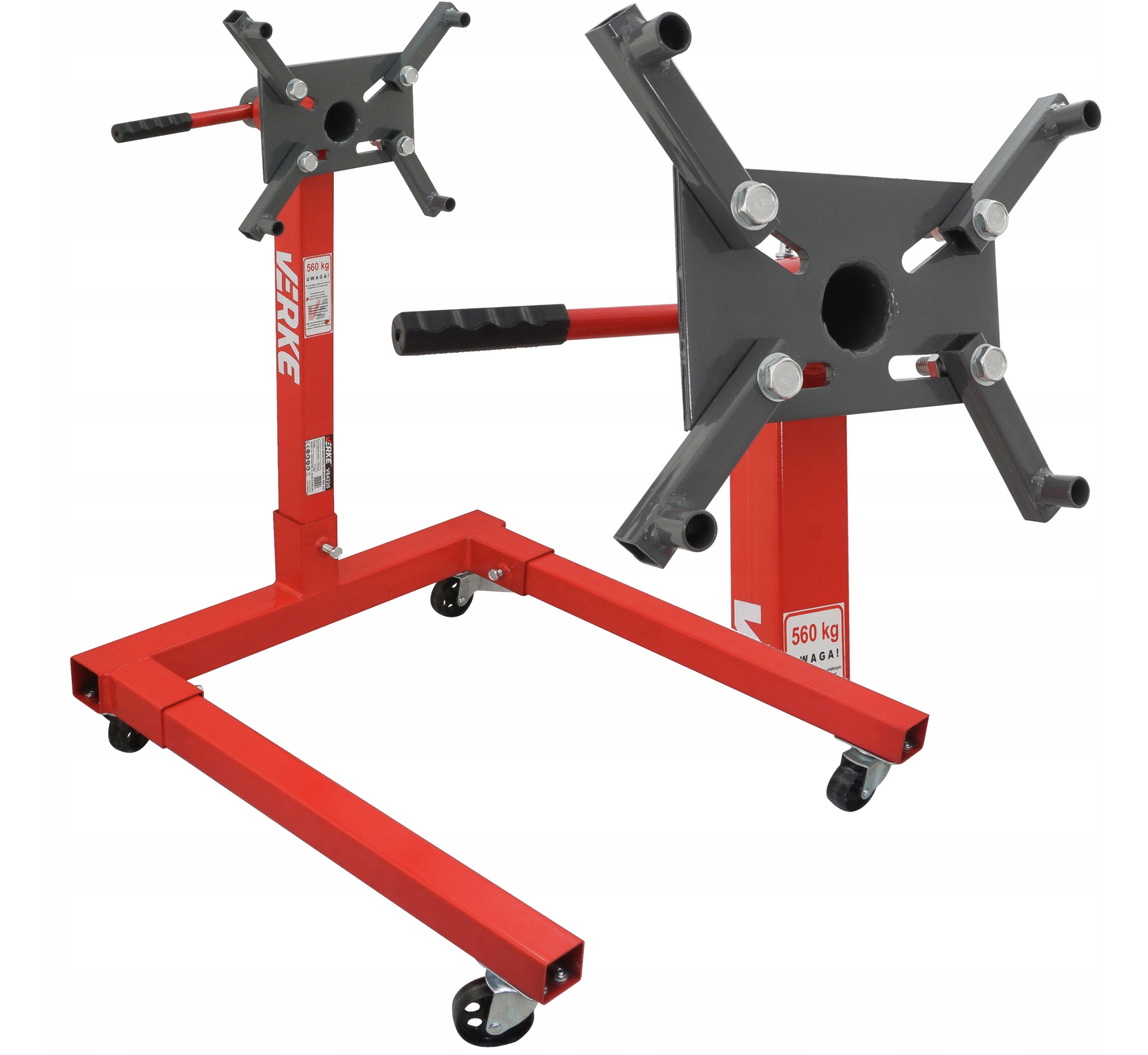 VOZÍK NA MONTÁŽ MOTORA 560KG MOTOROVÝ SKRINE