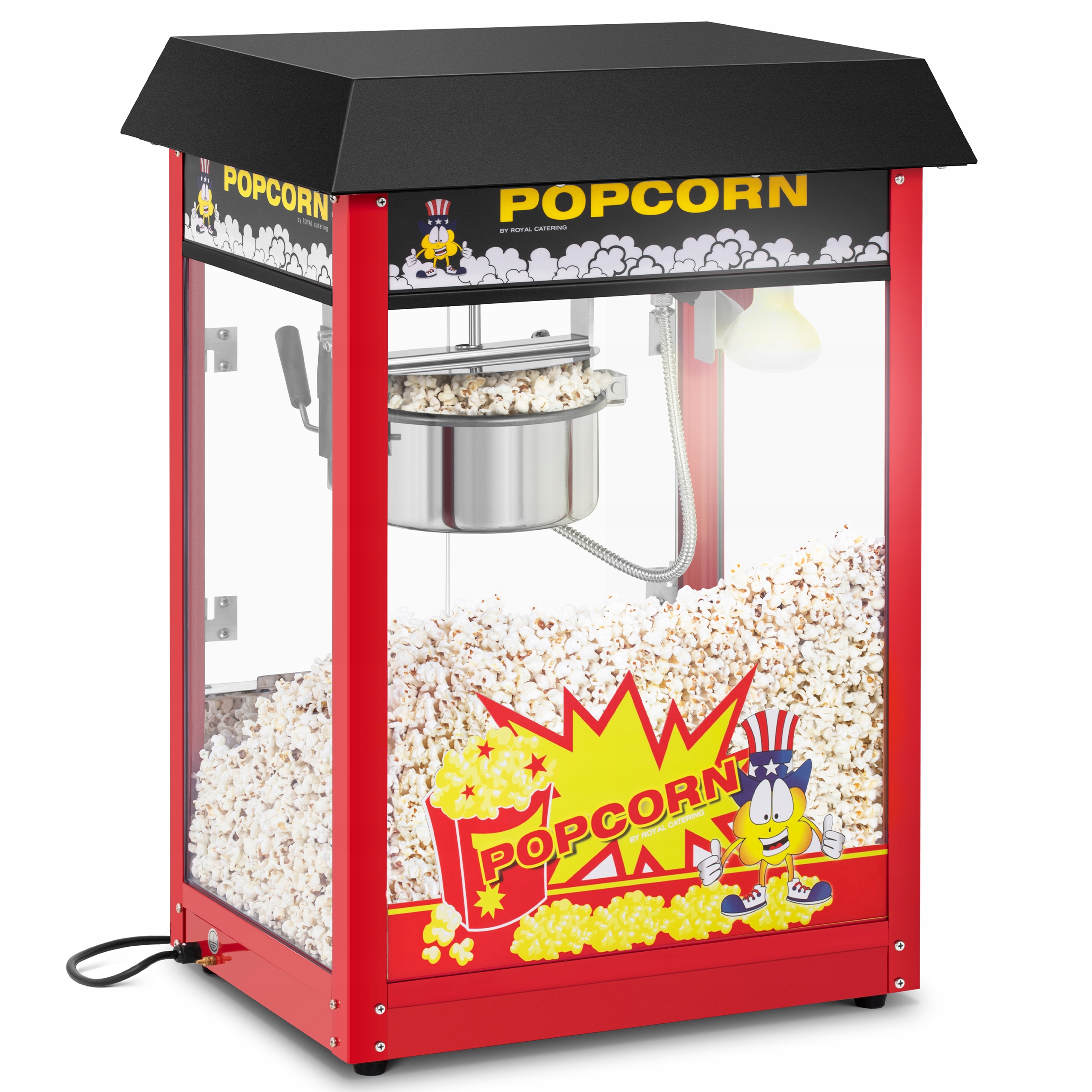 ÚČINNÁ ČASŤ POPCORNOVÉHO STROJA ZA 120 s 1495 W