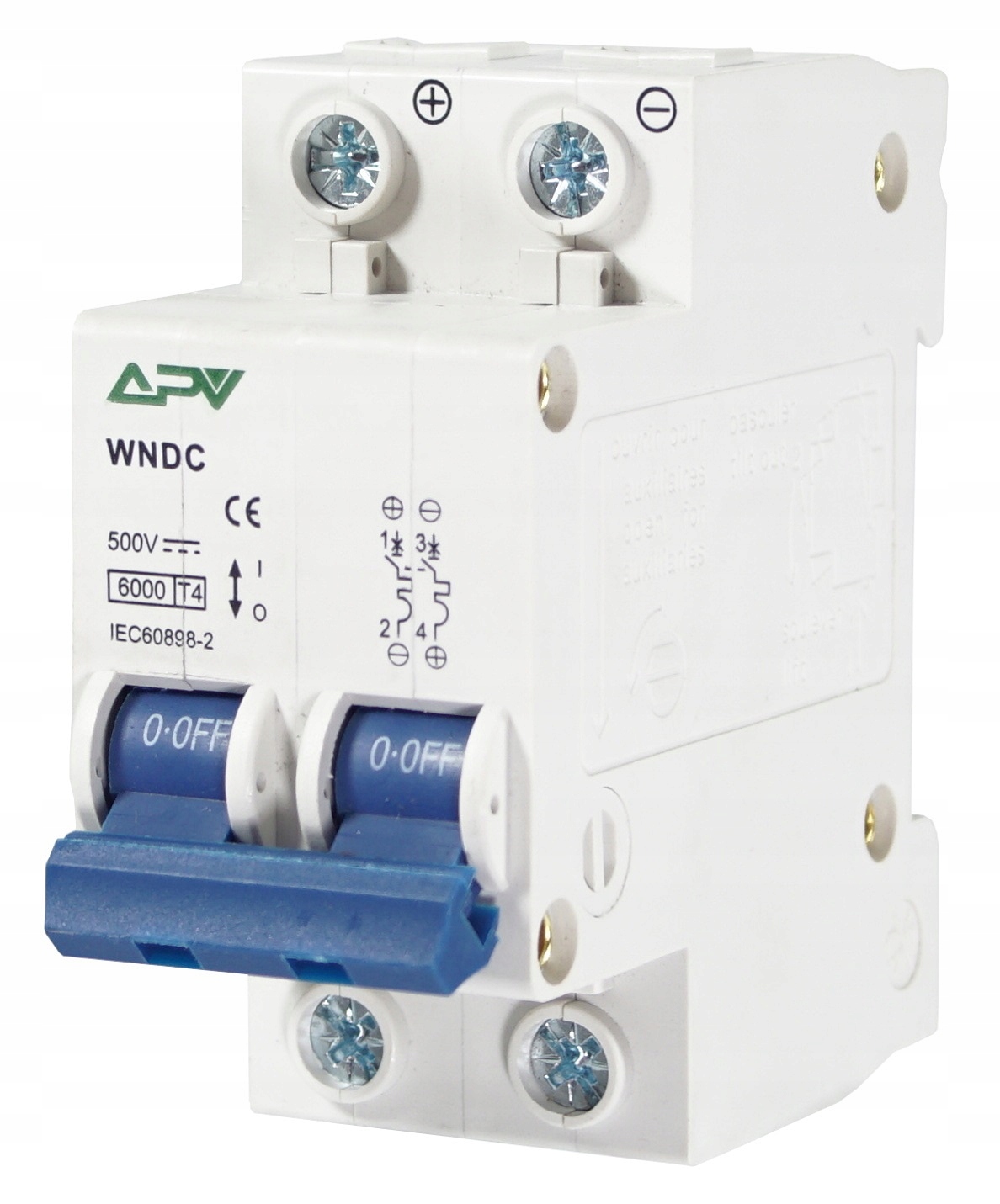 SOLÁRNY JISTIČ 2P DC 63A 500V