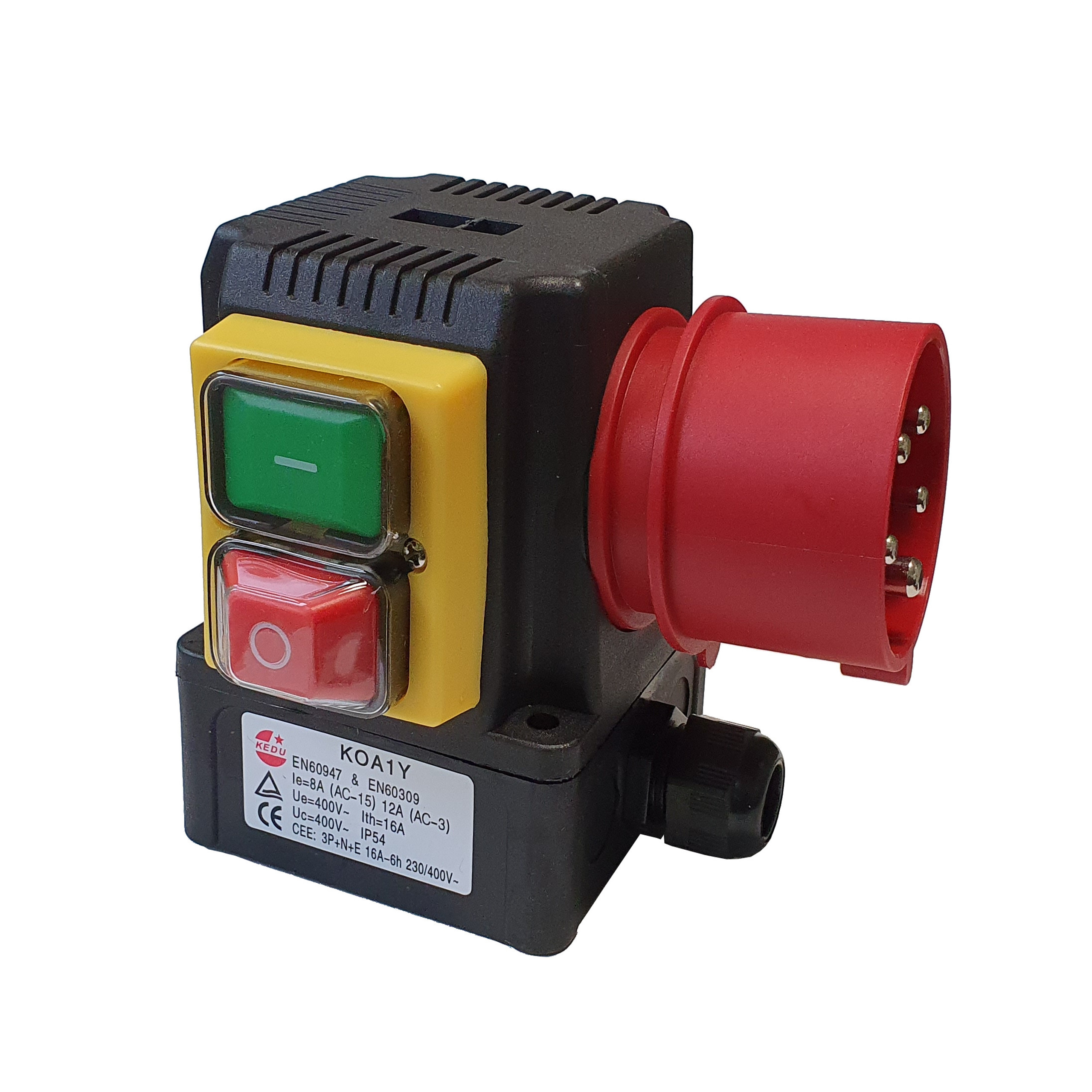 Prepínač 3 fázový motor 400V KOA1Y KEDU