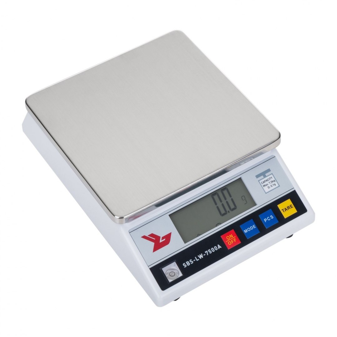 SBS-LW-7500A presné LCD vyváženie, presnosť 0,1 g 7500 g