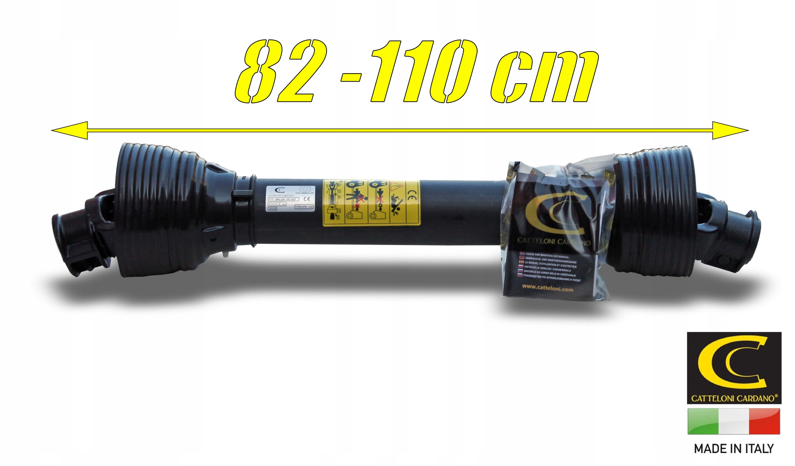 Hriadeľ výkonového relé pre TRACTOR 82cm TUBULAR PTO