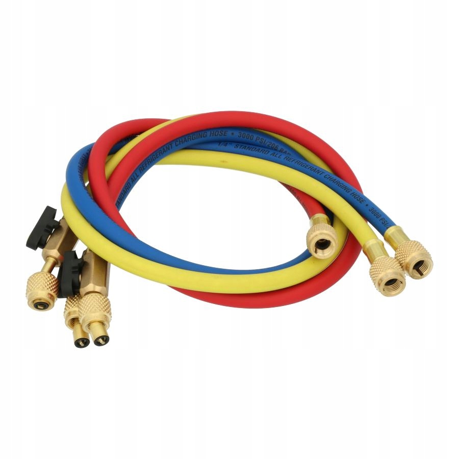 CPS HS3E 1/4 "hadica - R, B, Y / V 90cm - sada