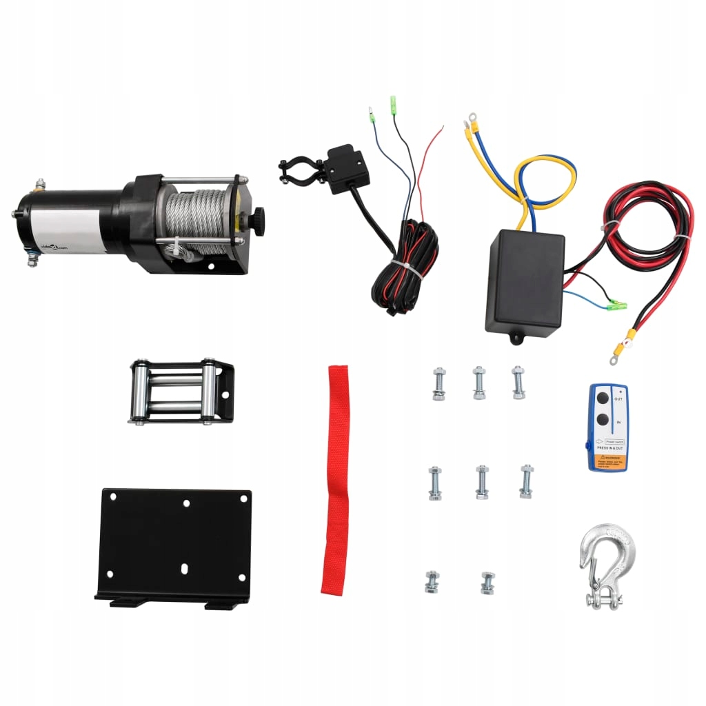 12 V elektrický navijak (1360 kg