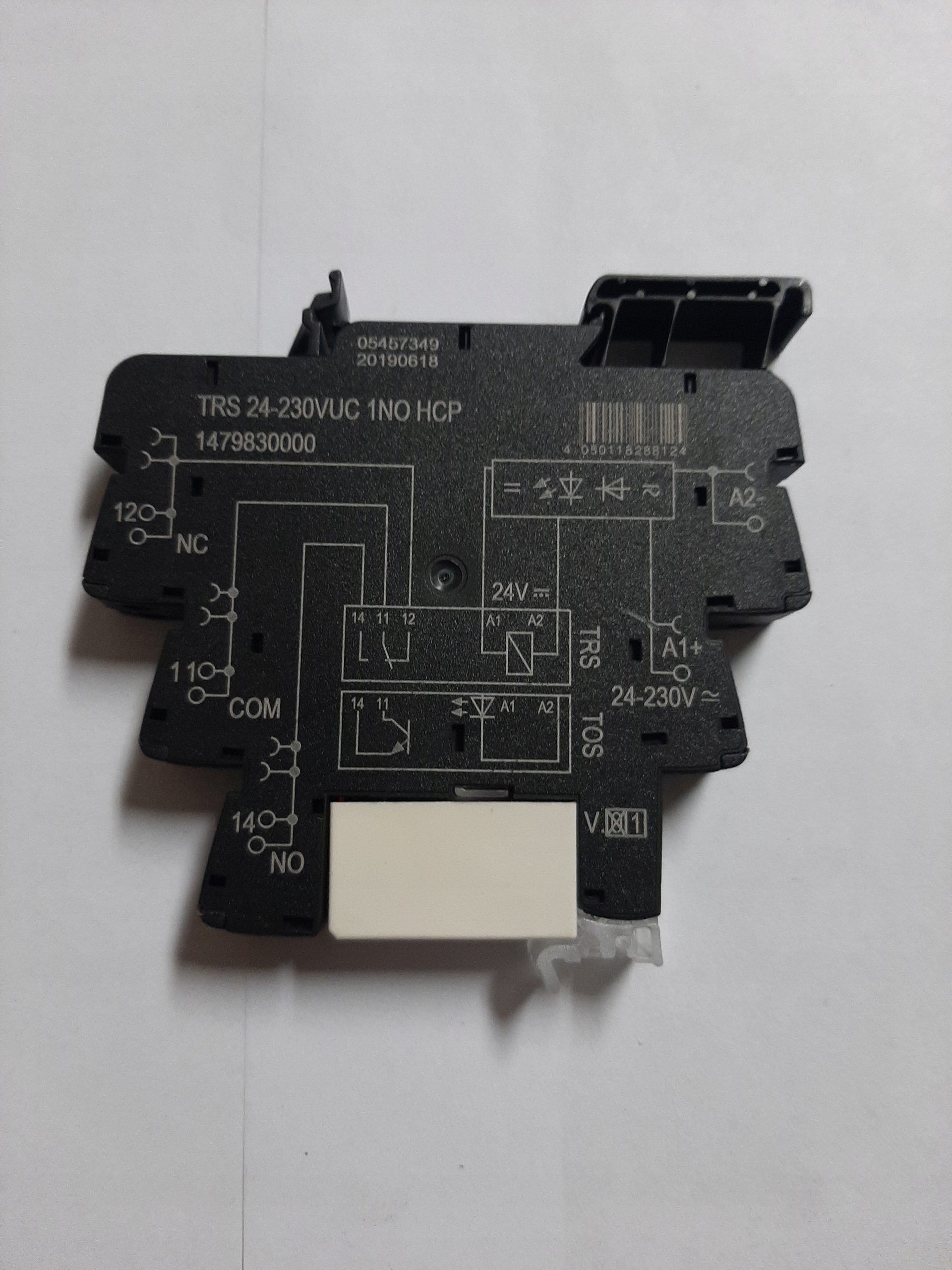 Weidmuller TRS24-230VUC1NO Relé int 24-230V