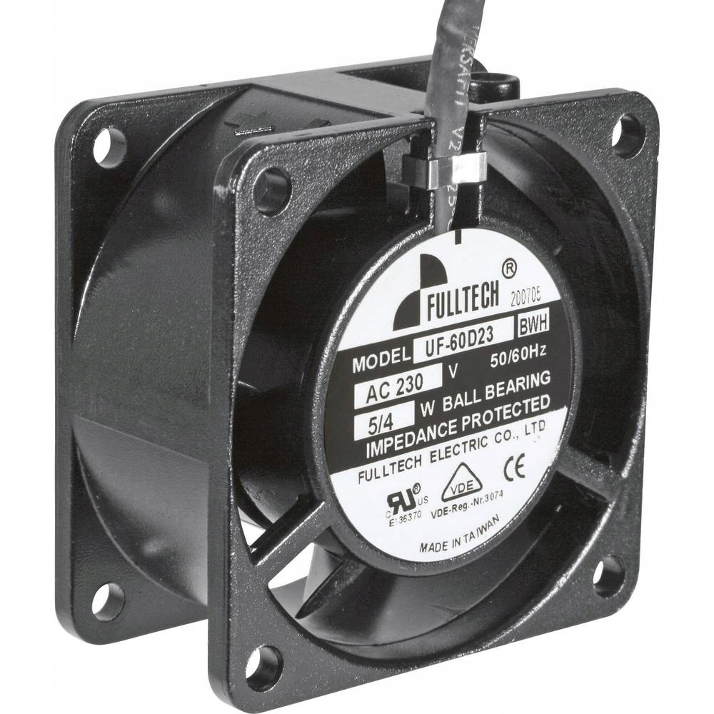 SEPA UF60D23BWH axiálny ventilátor 230 V AC, 14 m³
