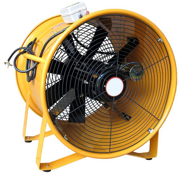 Priemyselný sací ventilátor (1 500 m3 / h / 245 Pa)