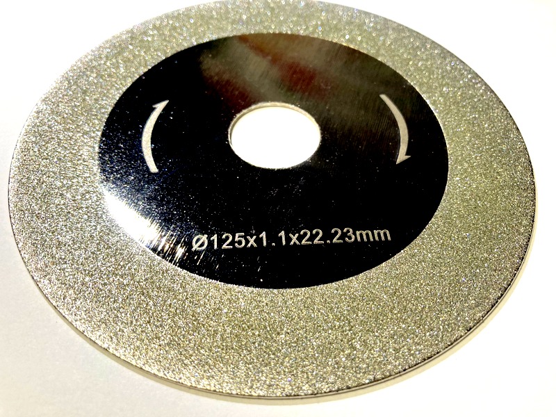 Kotúč na ostrenie elektród, 125 mm.