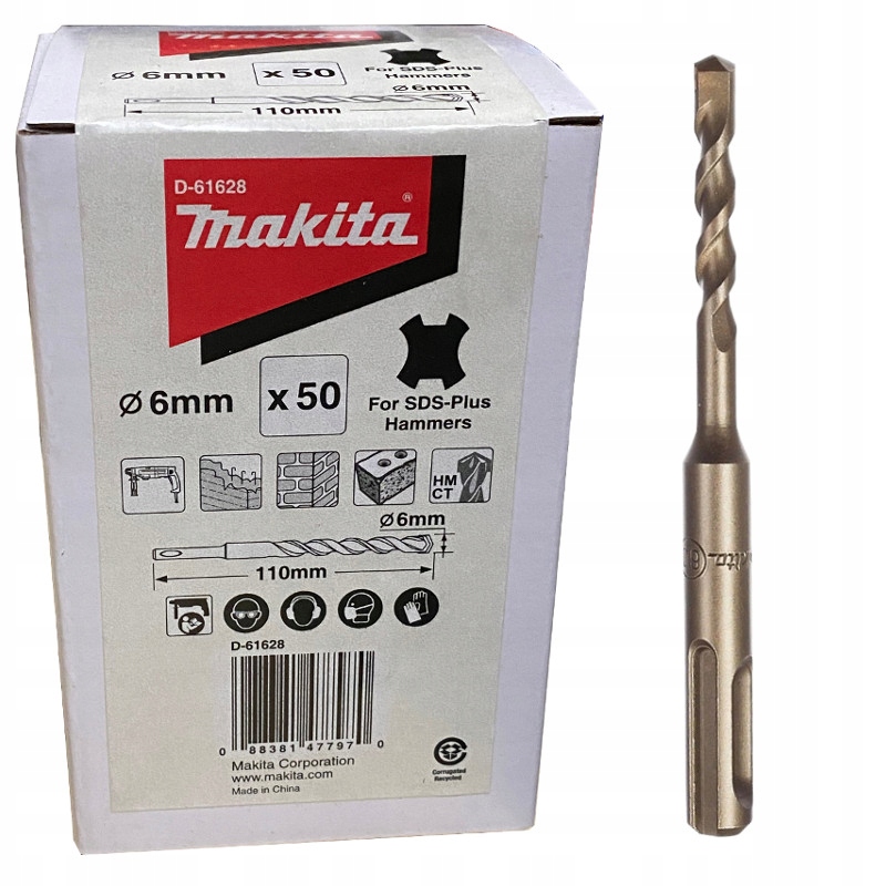 Makita D-61628 vrták do betónu