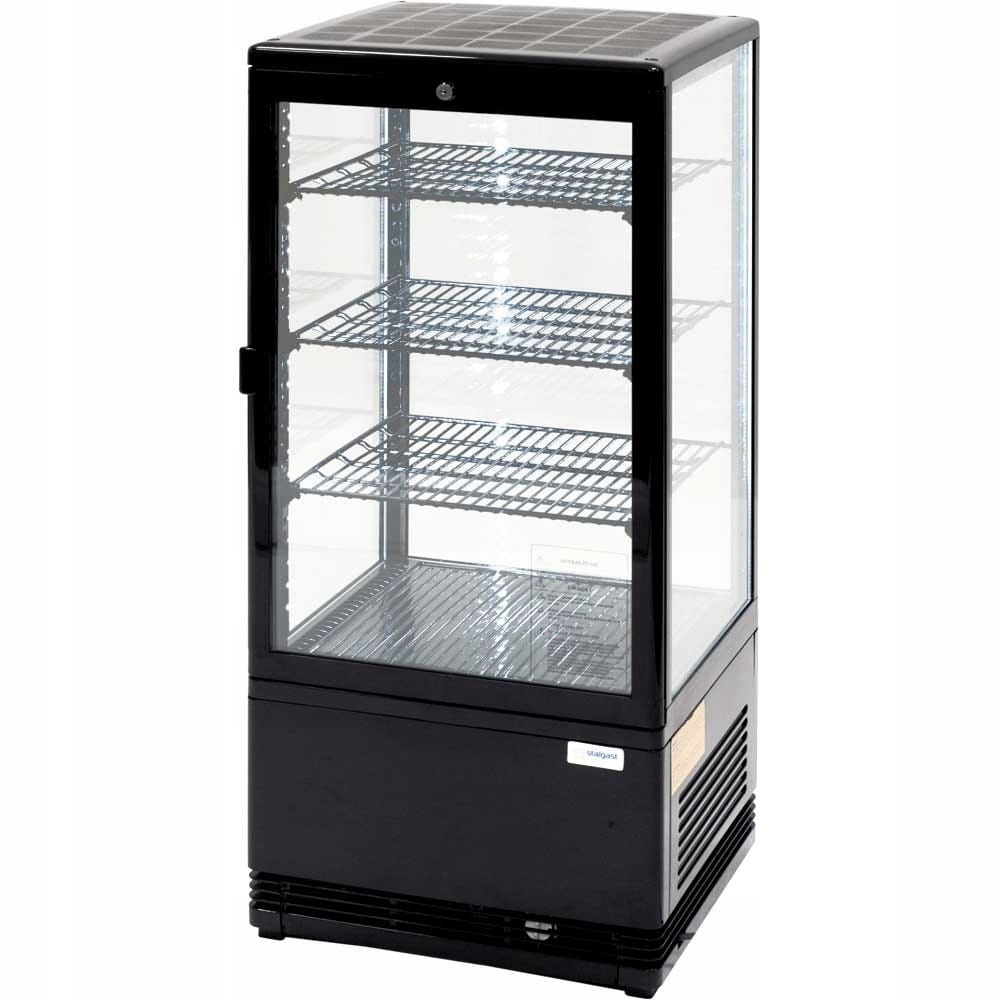 Chladiaca vitrína 78 l lit. LED čierna STALGAST