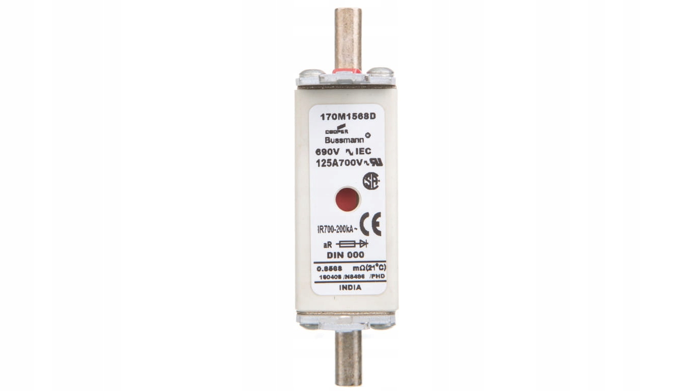 Poistková vložka NH000 125A aR 690V 170M1568