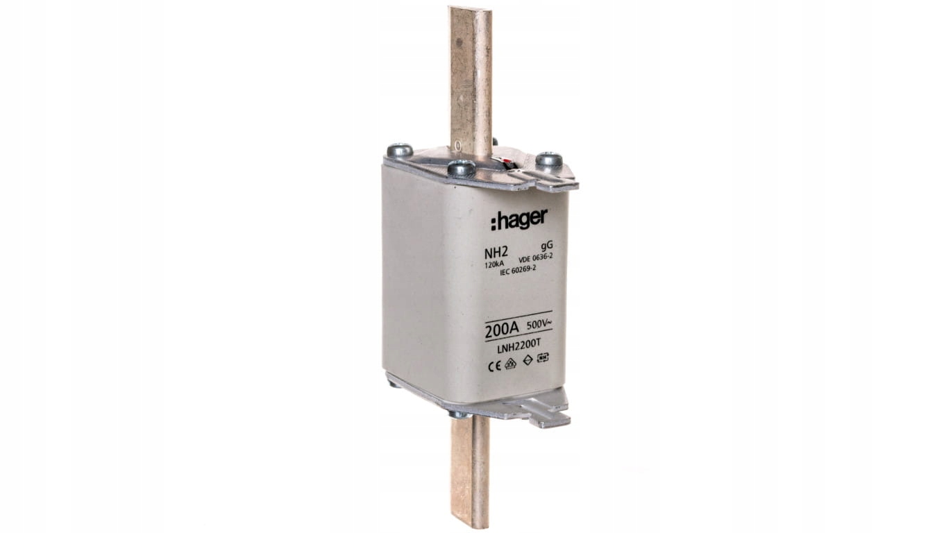 Poistka NH2C 200A AC 500V s pomalým tavením