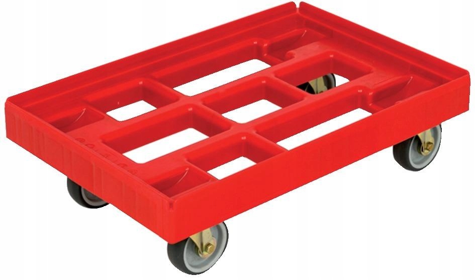 Transportný vozík na EURO boxy s otočnými kolieskami