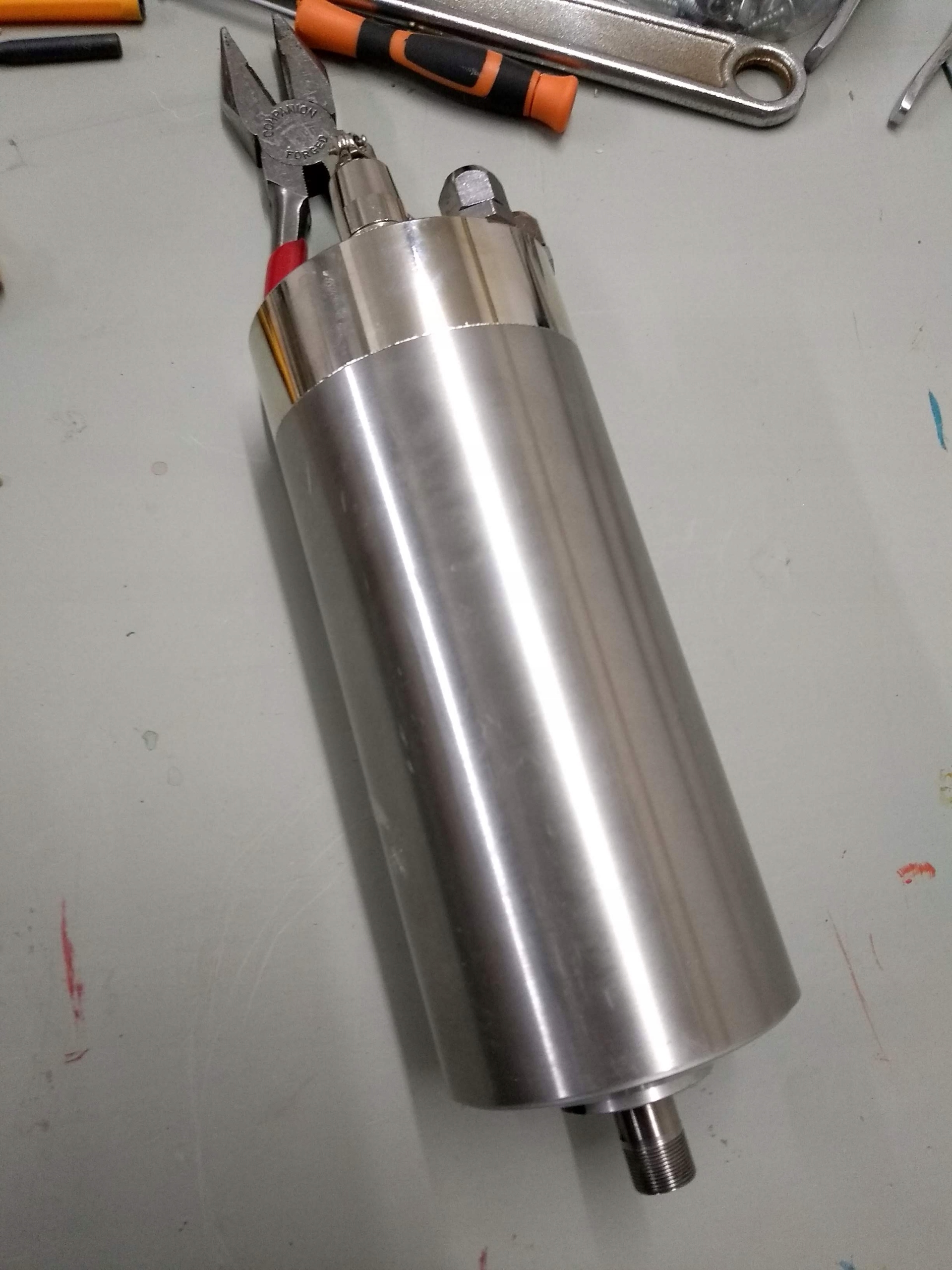 800W kvapalinou chladené vreteno, priemer 80mm!