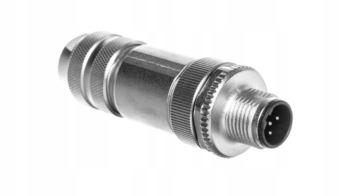 Priama zástrčka 5P PROFIBUS M12 AB-C5-M12MSB-PG9-SH
