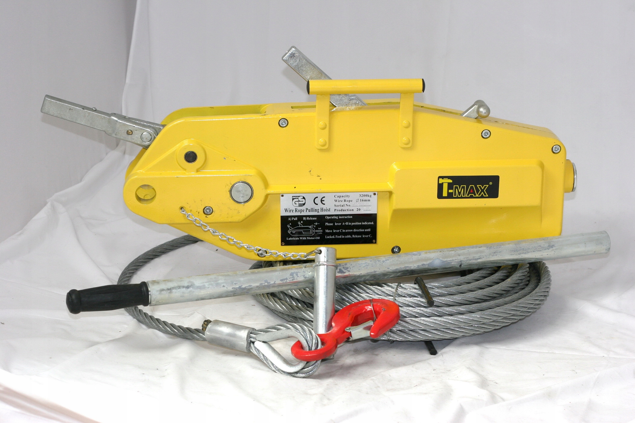 Ručný navijak TMax KIRFOR 3200 kg