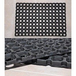 Prelamovaná rohožka 22 mm 60 x 80 cm, protišmyková guma
