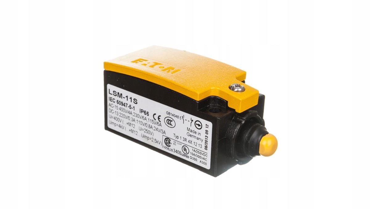 Koncový spínač 1R 1Z, kovový západkový LSM-11S