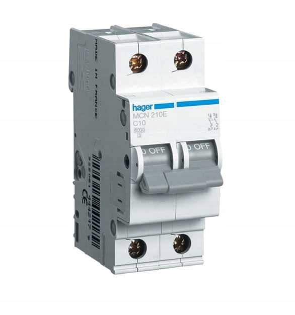 Istič MCN210E 2P C 10A 6kA AC