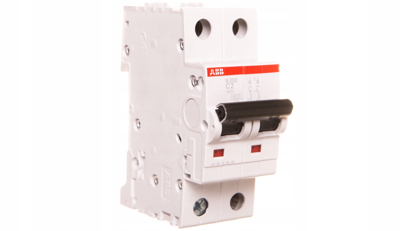 Miniatúrny istič 2P C 2A 6kA AC S202-C2 2CDS25