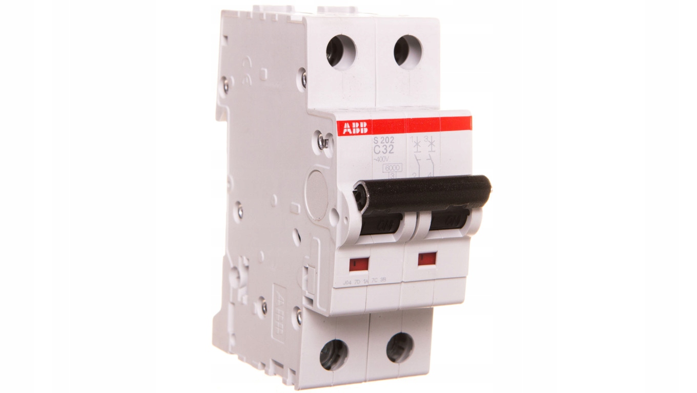 Miniatúrny istič 2P C 32A 6kA AC S202-C32 2CDS