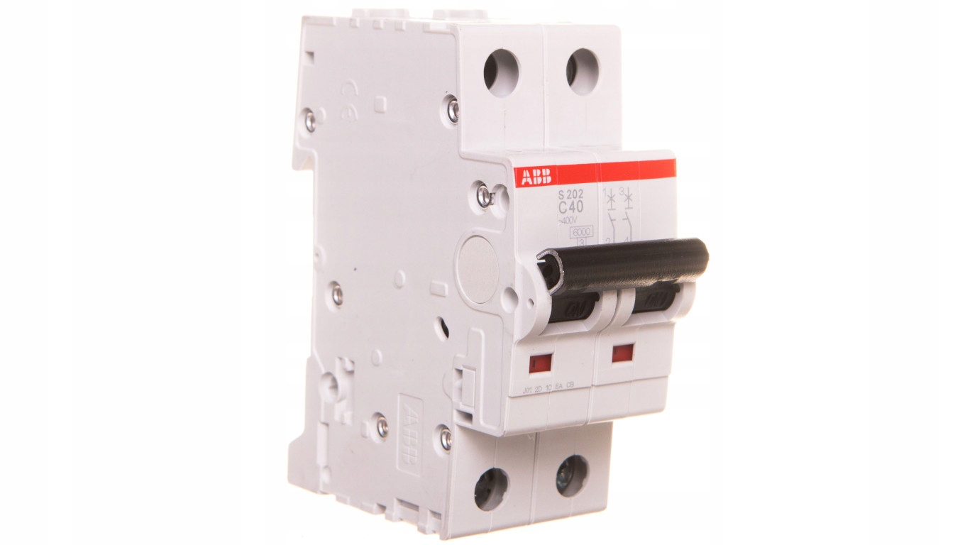 Miniatúrny istič 2P C 40A 6kA AC S202-C40 2CDS