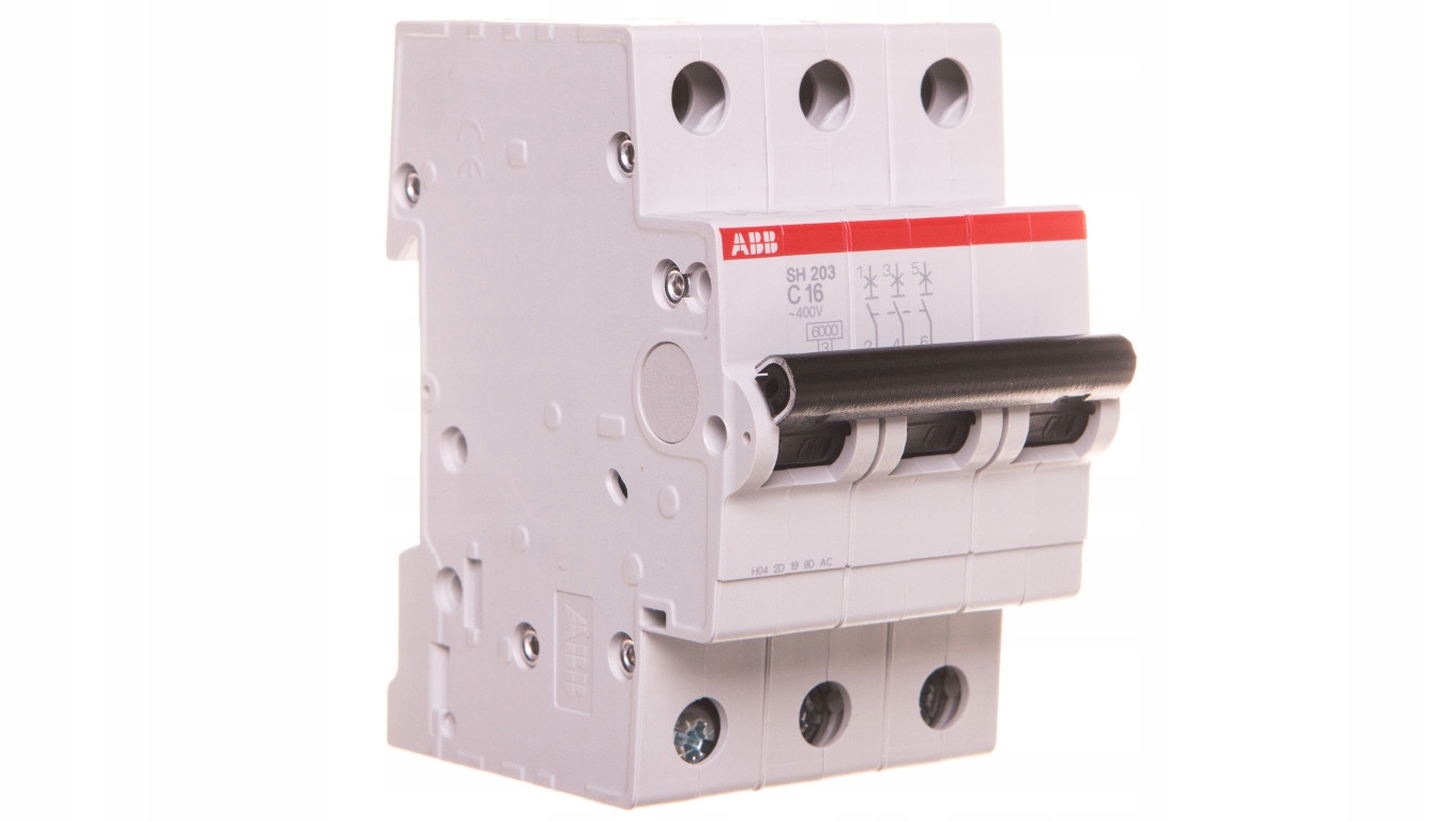 Miniatúrny istič 3P B 25A 6kA AC S203-B25 2CDS