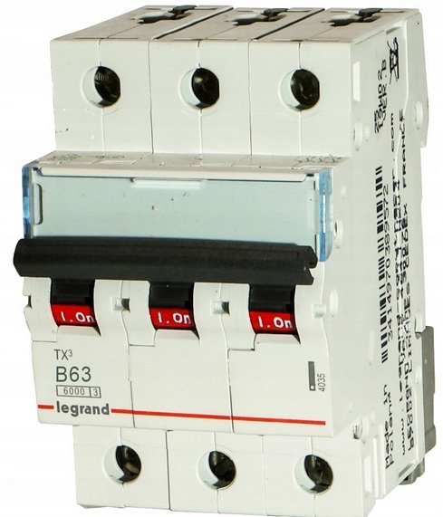 Miniatúrny istič 63A typ B Legrand 403408 S303