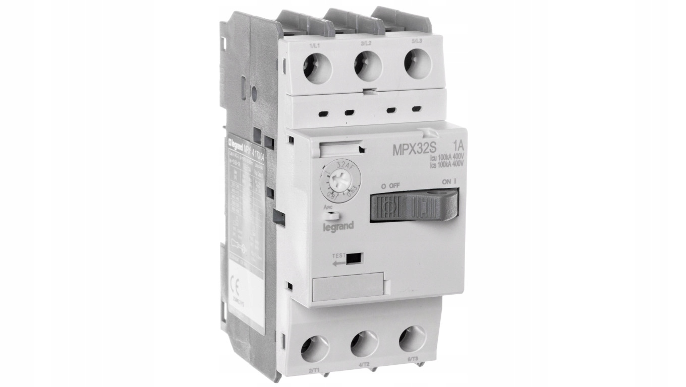 Motorový istič 3P 0,25kW 0,63-1A MPX3 32S 417
