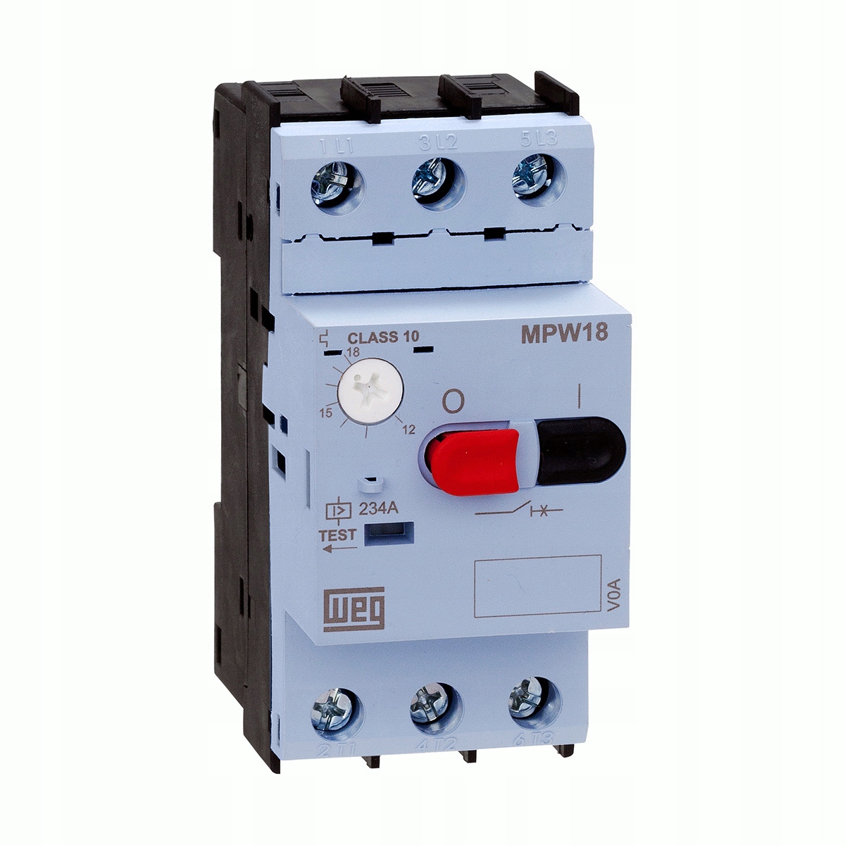 Motorový istič 3P 0,37kW 1-1,6A MPW18-3-D016