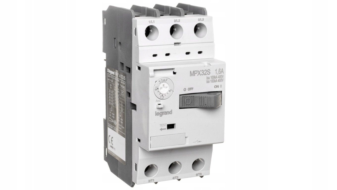 Motorový istič 3P 0,45kW 1-1,6A MPX3 32S 4173