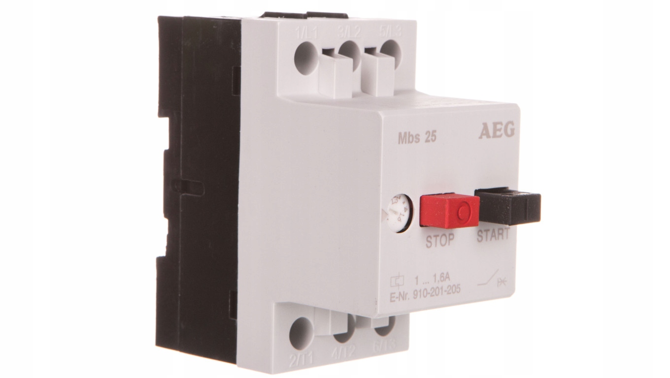 Motorový istič 3P 0,55kW 1-1,6A MBS25-016 254