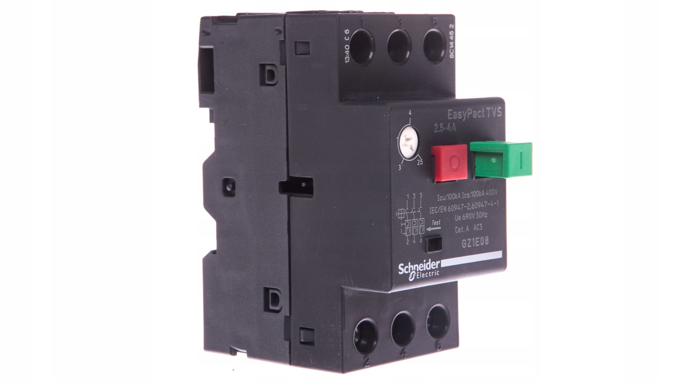 Motorový istič 3P 1,1kW 2,5-4A GZ1E08
