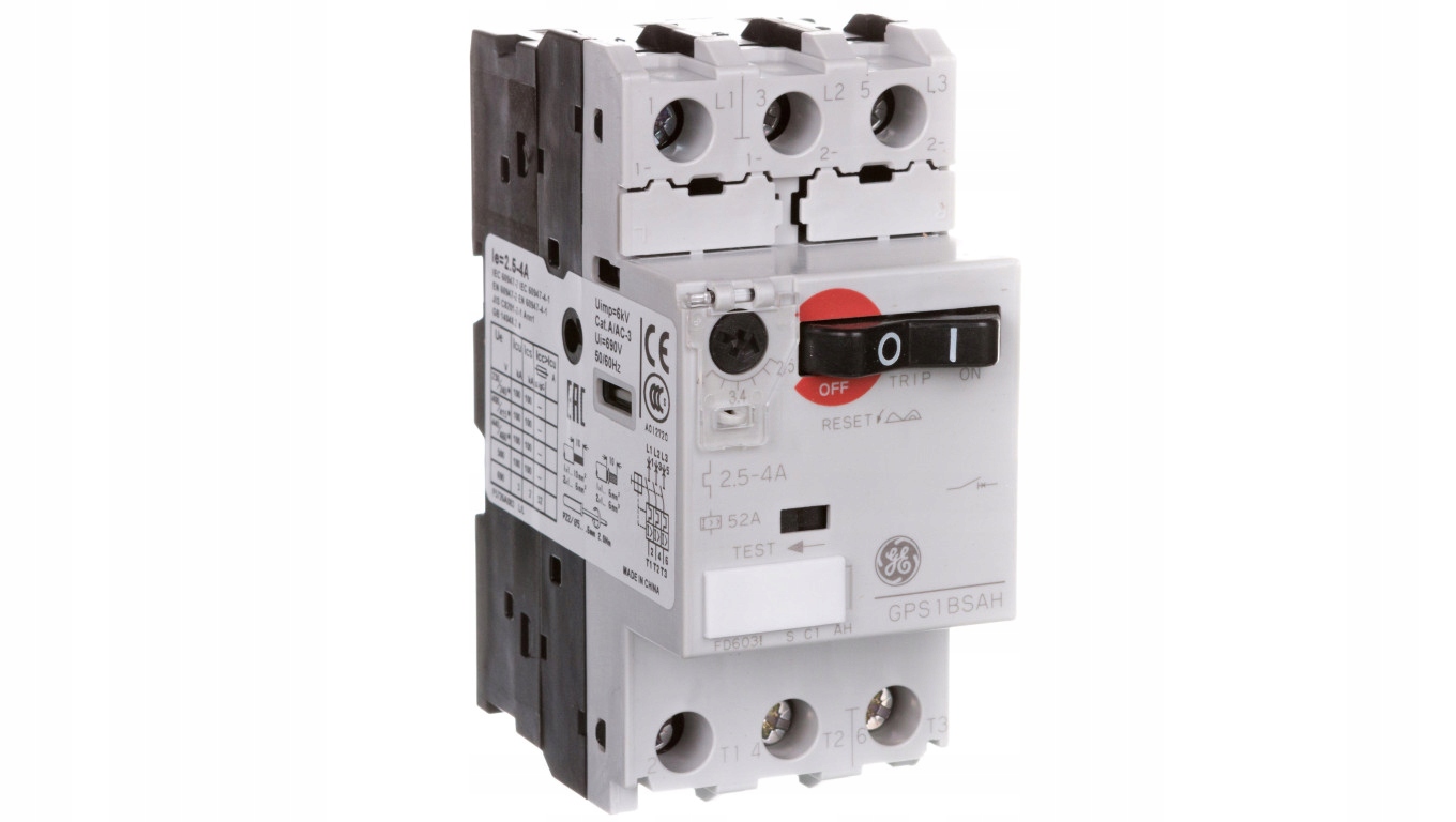 Motorový istič 3P 1,5kW 2,5-4A GPS1BSAH 10121