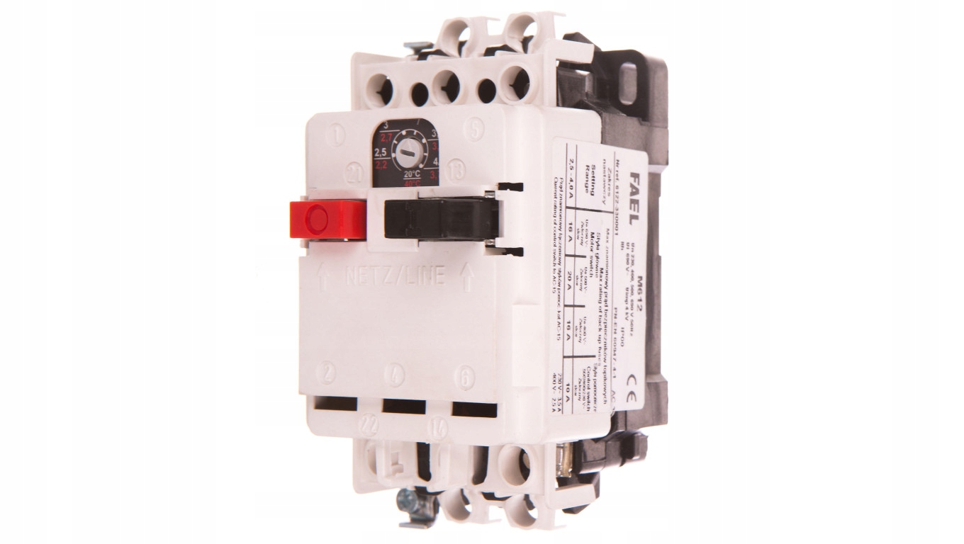 Motorový istič 3P 1,5kW 2,5-4A M-612 N 6122-3