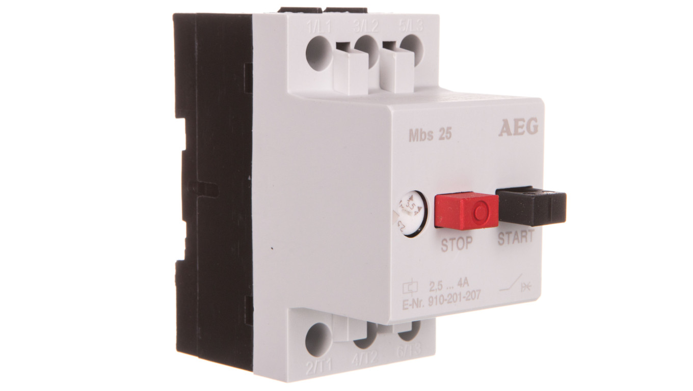 Motorový istič 3P 1,5kW 2,5-4A MBS25-040 2542