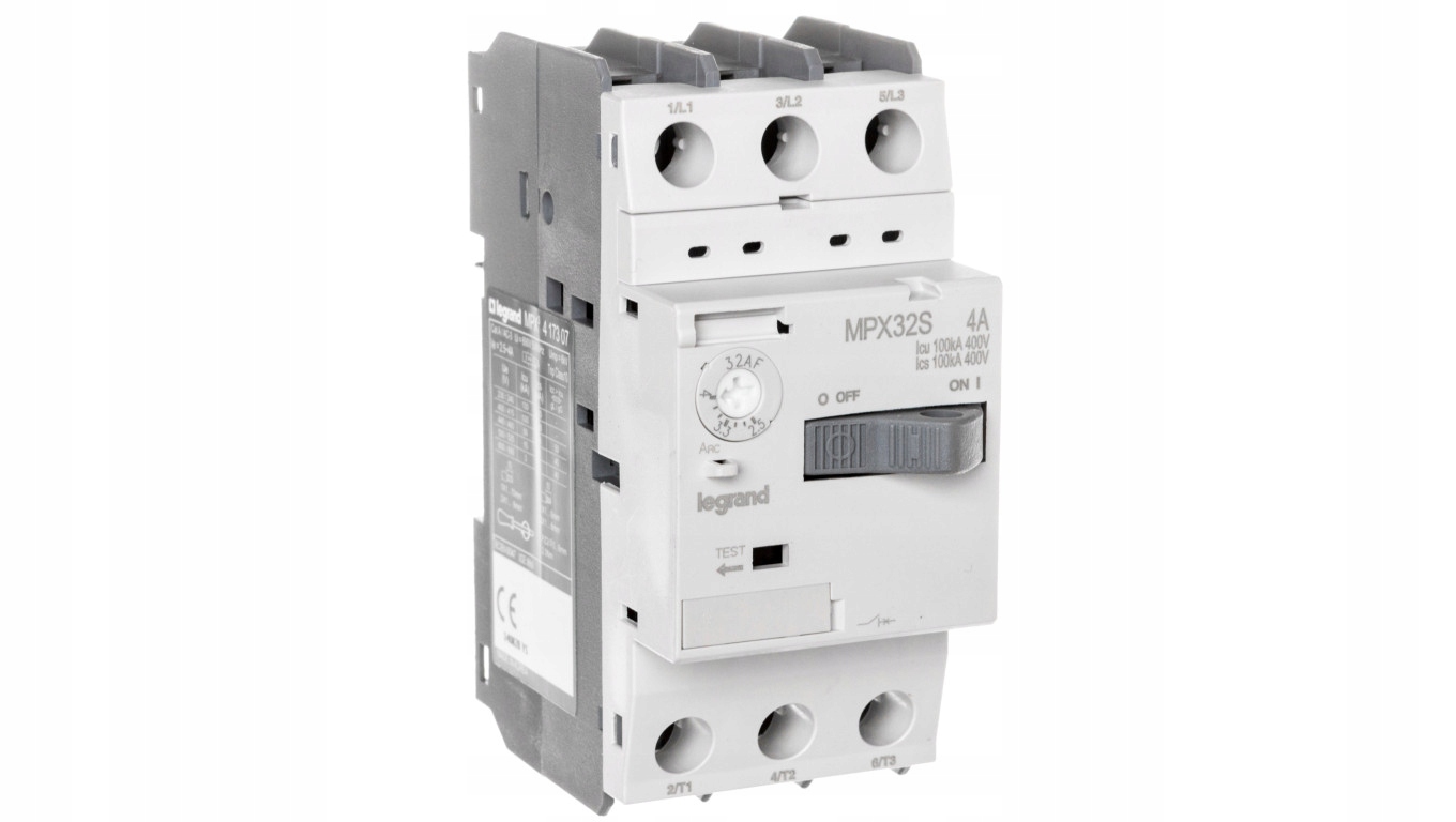 Motorový istič 3P 1,5kW 2,5-4A MPX3 32S 41730