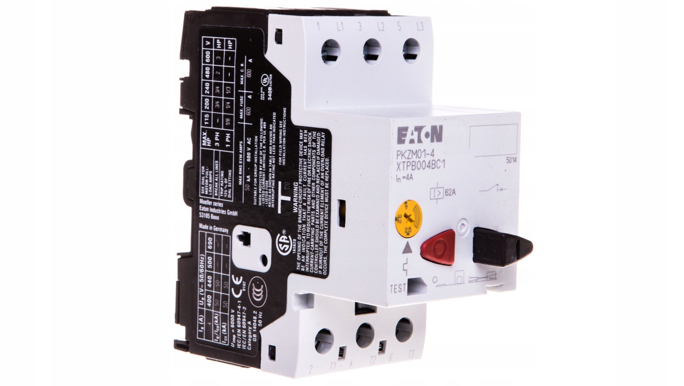 Motorový istič 3P 1,5kW 2,5-4A PKZM01-4 27848