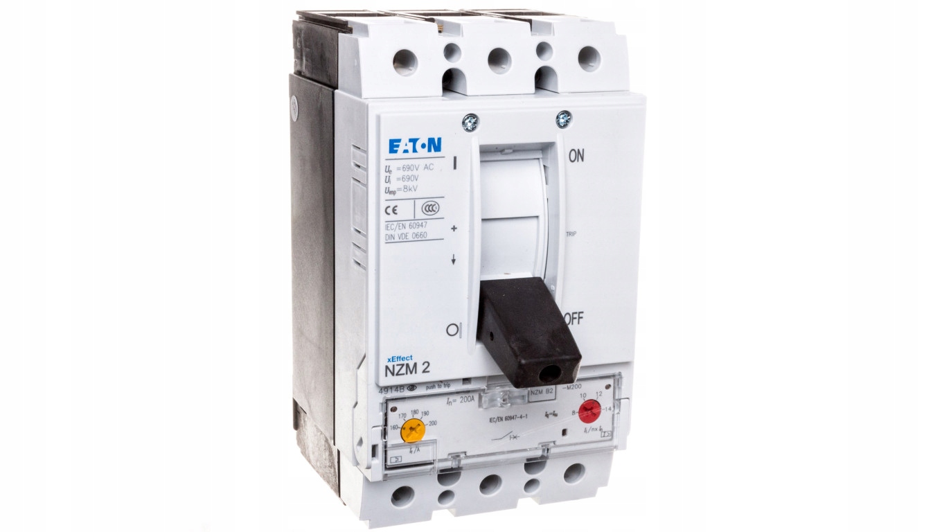 Motorový istič 3P 110kW 160-200A NZMB2-M200 2