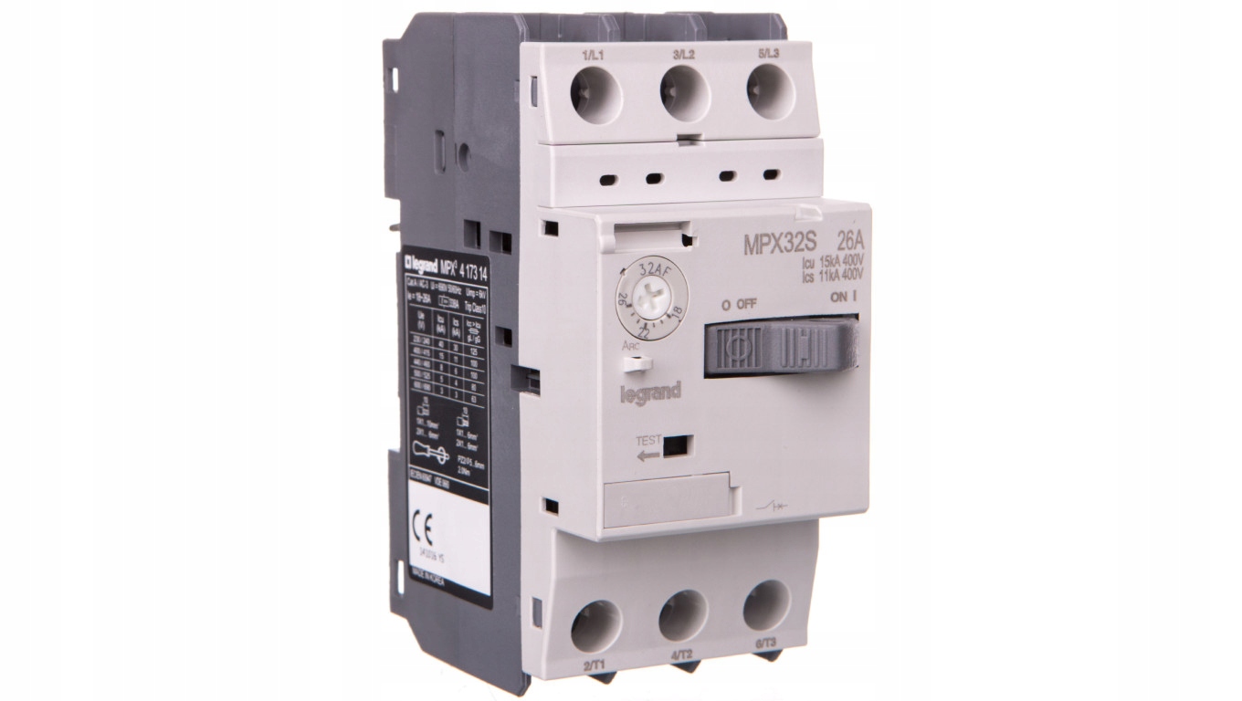 Motorový istič 3P 11kW 18-26A MPX3 32S 417314