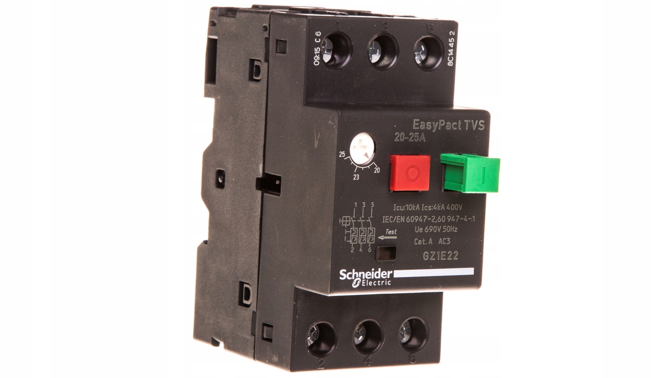 Motorový istič 3P 11kW 20-25A GZ1E22