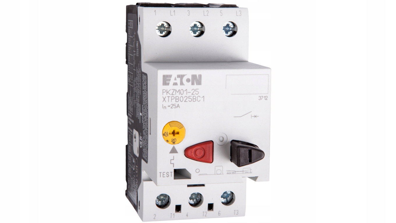 3P 12,5kW motorový istič 20-25A PKZM01-25 288