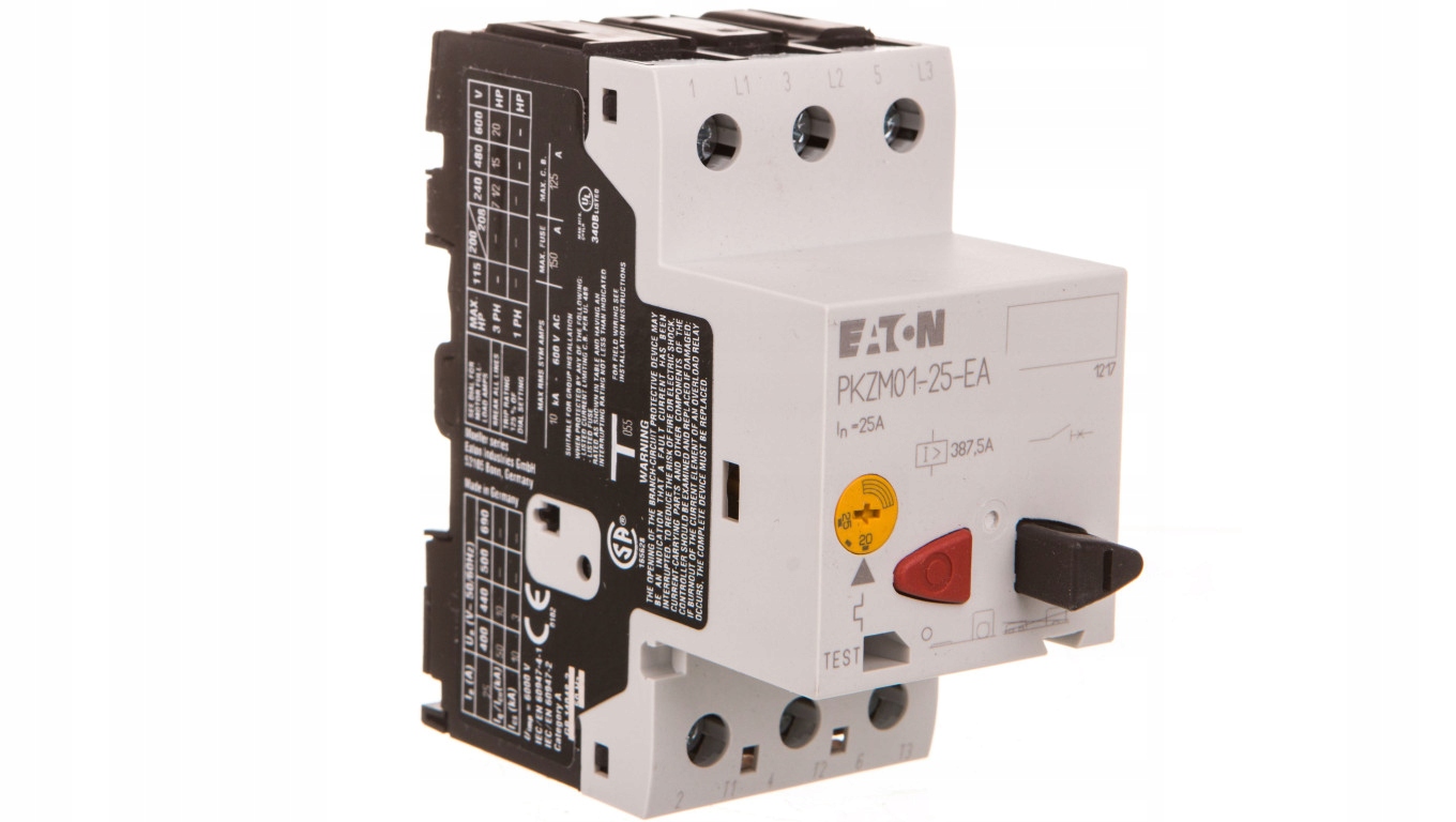 3P 12,5kW 20-25A motorový istič PKZM01-25-EA