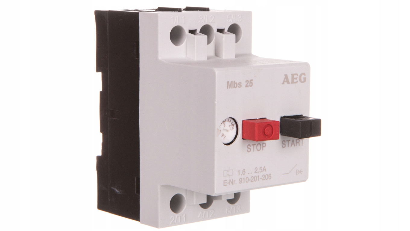 Motorový istič 3P 1kW 1,6-2,5A MBS25-025 2542