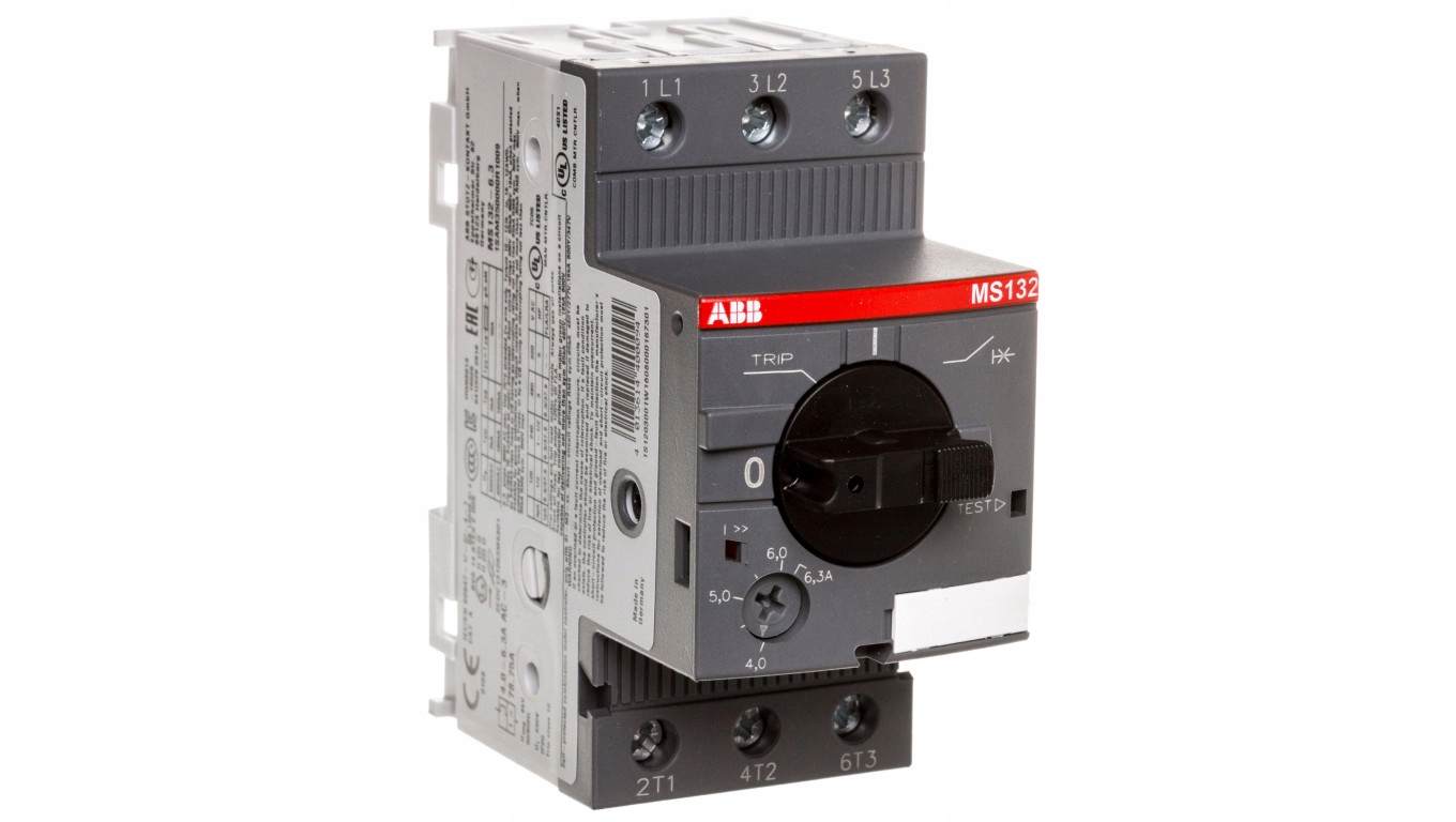 Motorový istič 3P 2,2kW 4-6,3A MS132-6,3 1SAM