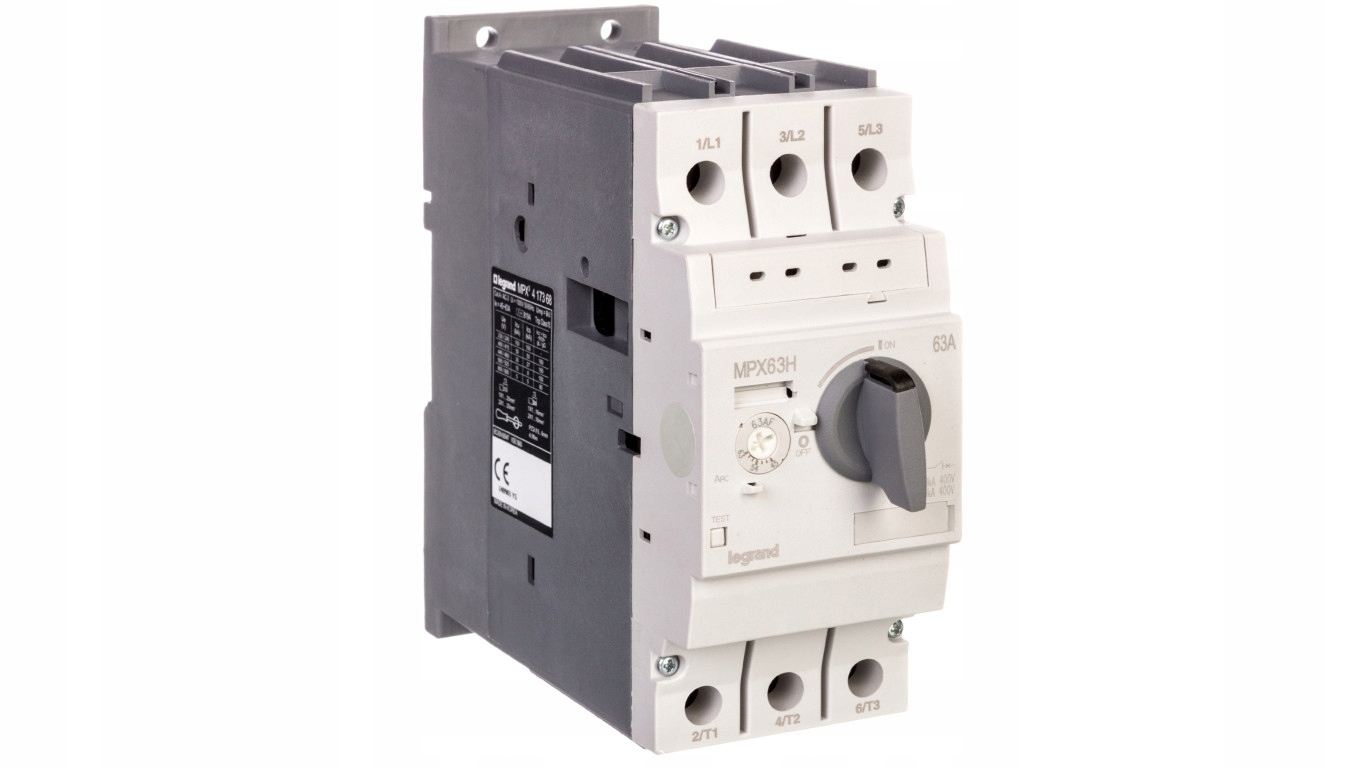 Motorový istič 3P 30kW 45-63A MPX3 63H 417368